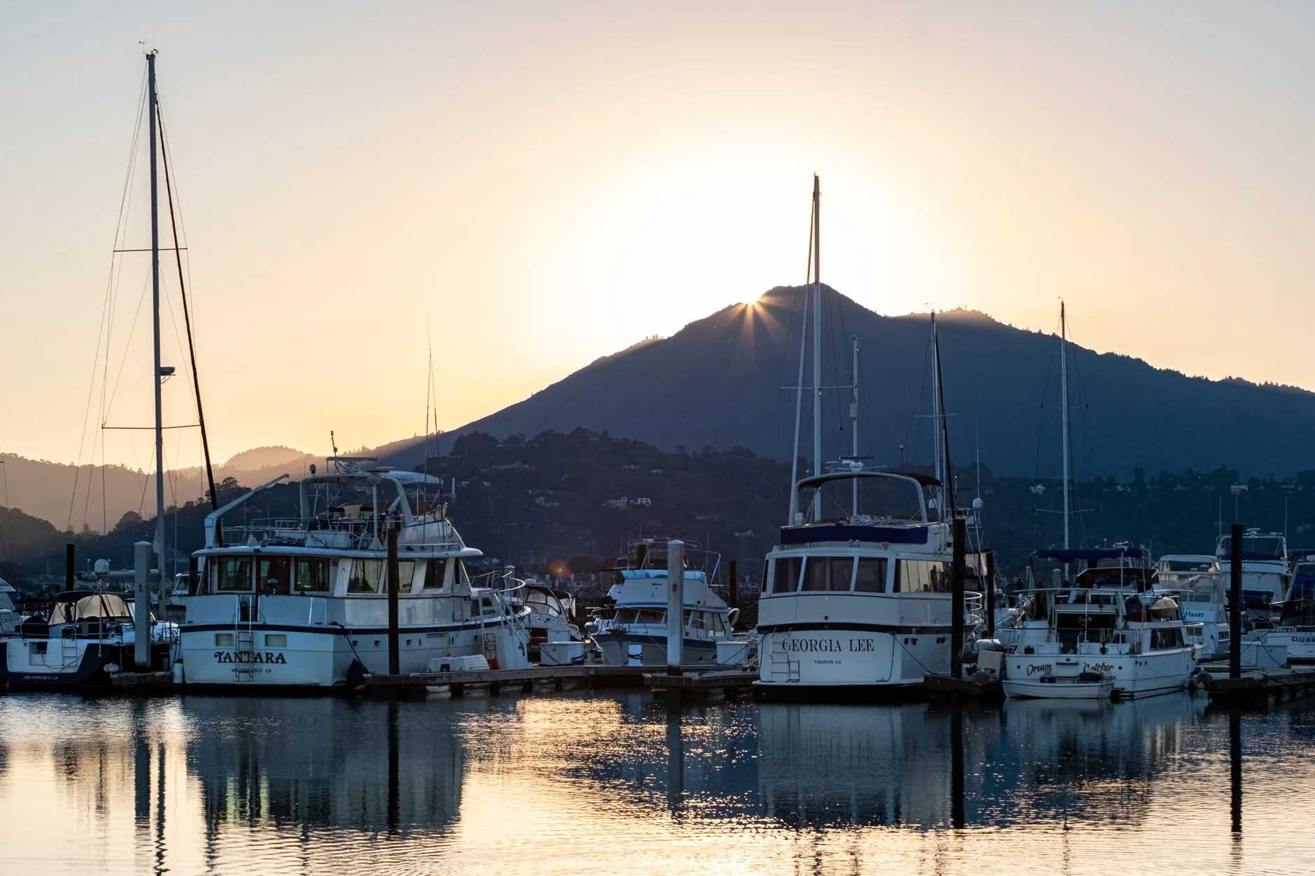 Club de Mar at dawn